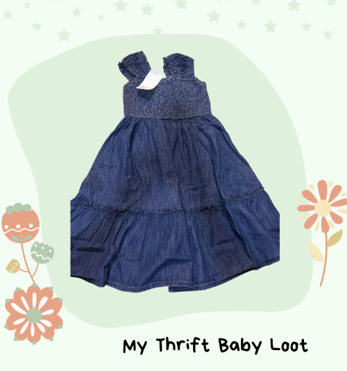 NEW Gap denim frock (6-7 years)